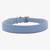 Gepolstertes Halsband aus Leder "Beginning" • sky blue