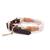 Verstellbares Hundehalsband PASTELL ROSA aus Kletterseil