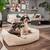 Orthopädisches Hundebett beige NOVA CREME • Laboni