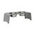 dogBar® M - HPL grau mit Edelstahl