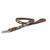 Hundeleine Leder dunkelbraun • 2m • verstellbar