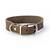 Lederhalsband Hund verstellbar • dunkelbraun