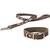 Lederhalsband Hund verstellbar • dunkelbraun