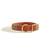 Hundehalsband Leder & Tweed braun "Beech"