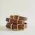Premium Lederhalsband dunkelbraun "Chestnut"