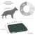Orthopädisches Hundekissen schwarz, waschbar bei 95°C • Doctor Bark