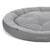 Anti-Stress Hundebett, waschbar 60 Grad • Hundenest hellgrau