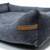 Hundebett, orthopädisch • Memory Foam • 'Otto' graphit