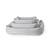Orthopädisches Hundebett hellgrau • LABONI® Vito grey