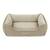 Hundebett beige • waschbar bei 60 Grad • Doctor Bark Green Label