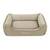 Hundebett beige • waschbar bei 60 Grad • Doctor Bark Green Label