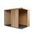 Sideboard-Hundebox • Eiche Massivholz