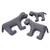 TOY DOG grau, waschbar bei 95°C