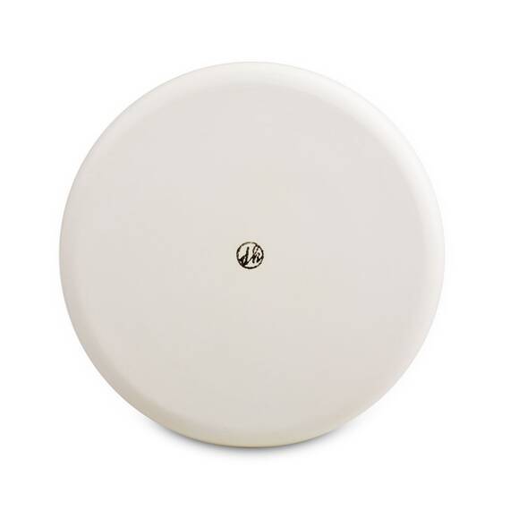 Personalisierter Hundenapf aus Keramik glanz weiß - weiß