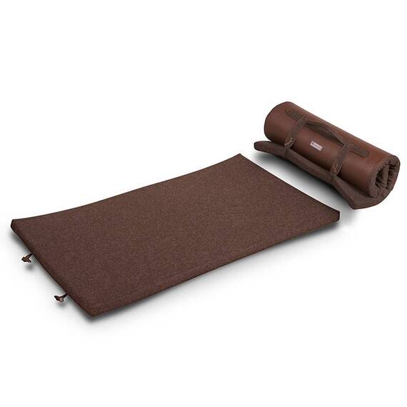 Hundebett TO GO mit Loden in Braun