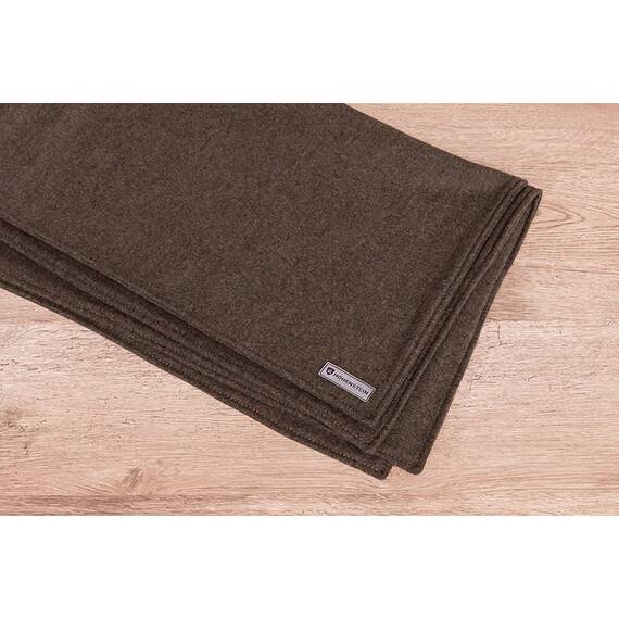 Lodendecke aus 100% Schurwolle, doppellagig