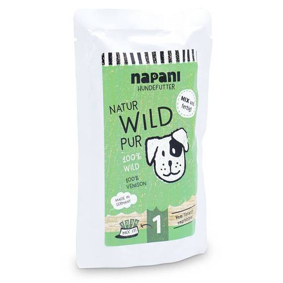 Nassfutter „Wild pur“