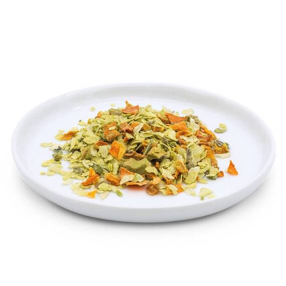 naftie Hundemüsli Nr. 02 Bio Hundeflocken mit Obst & Gemüse