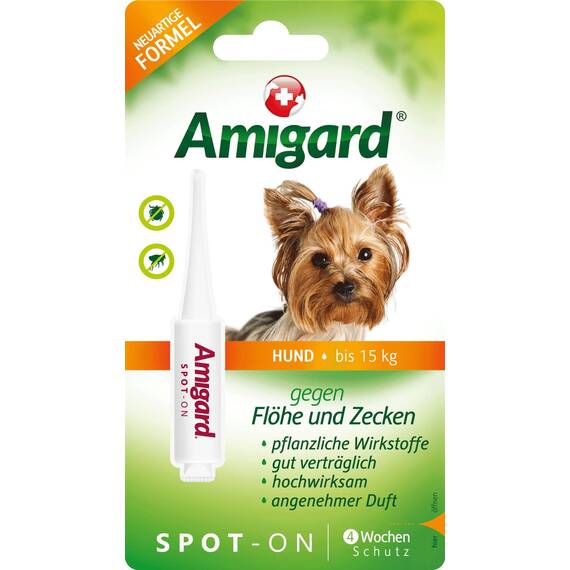 Amigard Spot-on für Hunde bis 15kg