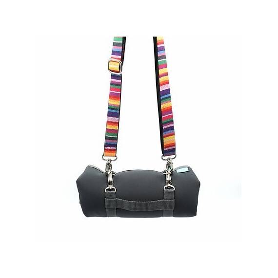 Dog'n'Roll ★ Umhängegurt Ringel Pink