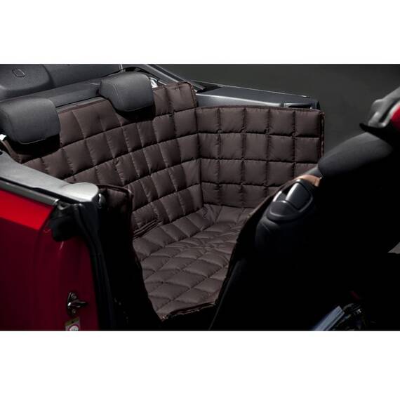 Hunde Autodecke für Cabrio und Coupé • braun