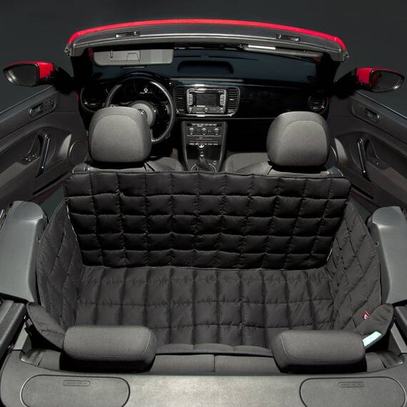 Hunde Autodecke für Cabrio und Coupé • schwarz