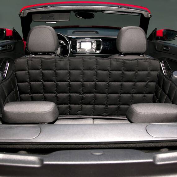 Hunde Autodecke für Cabrio und Coupé • schwarz