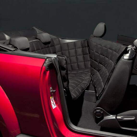 Hunde Autodecke für Cabrio und Coupé • schwarz