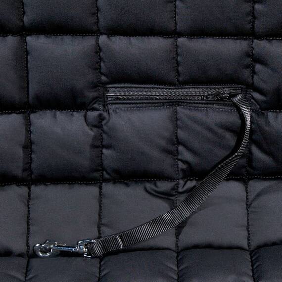 Hunde Autodecke für die Rückbank • 3 Sitze • schwarz