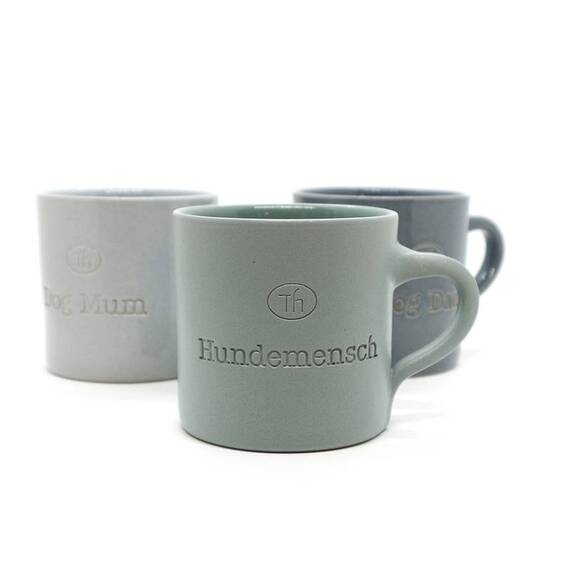 "Dog Mum" – handgefertigte Tasse aus Keramik