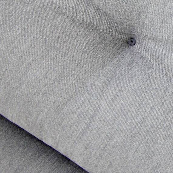 Orthopädisches Hundekissen hellgrau, waschbar bei 95°C • Doctor Bark