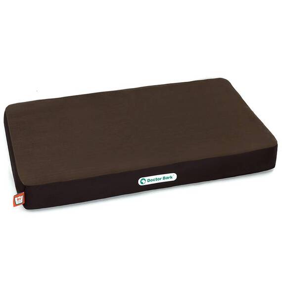 Hundematratze in braun mélange | braun, waschbar bei 95°C