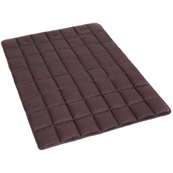 Gesteppte Hundedecke PORTABLE braun, waschbar bei 95°C