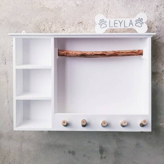 Hundegarderobe „Vintage-Wühlkiste“ in drei Farben