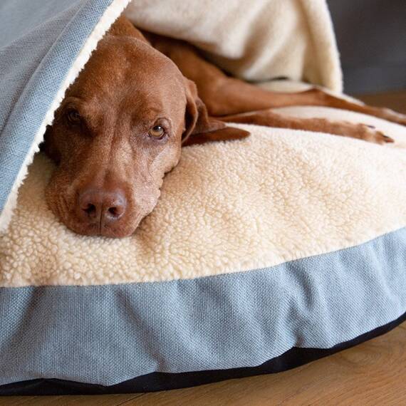 Hundehöhle DANDY DENIM frostiblue