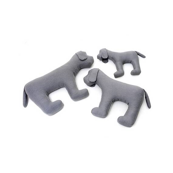 TOY DOG hellgrau, waschbar bei 95°C