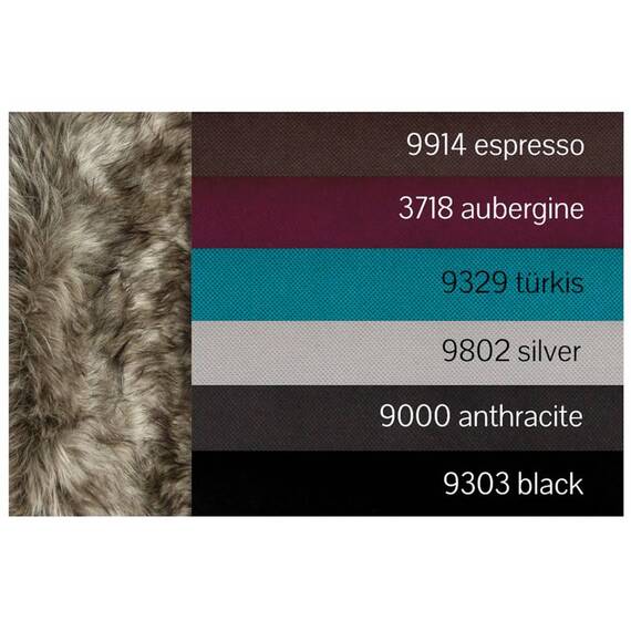 Rundes Hundekissen CAPTAIN FLUFFY TOPLESS in 5 Farben