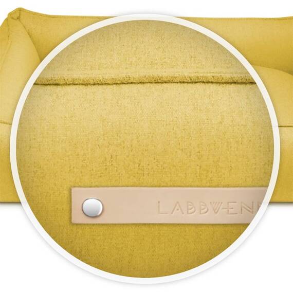 Labbvenn® Hundebett mit Rand MØVIK honey