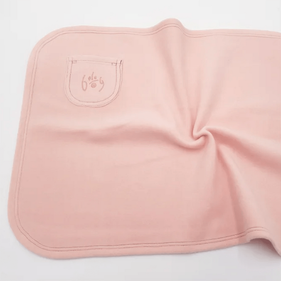 Bio Hundedecke mit beruhigendem Duftkissen, rosa