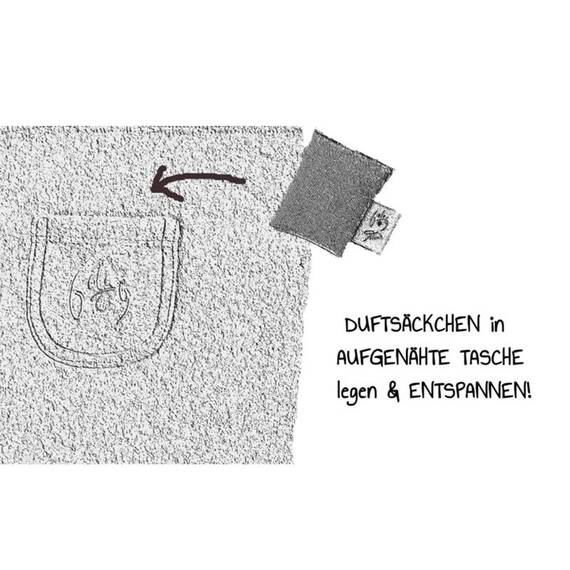 Bio Hundebett Box aus Naturmaterialien, anthrazit