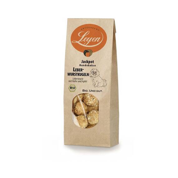 Bio-Leberwurstkugeln für Hunde