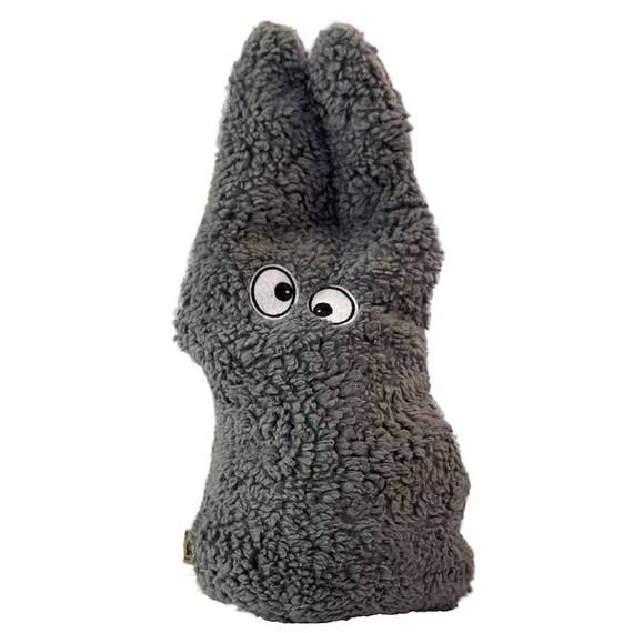 Beruhigendes Dinkel-Zirben-Kissen Hase • grau