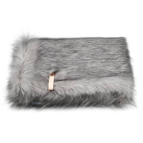 Kuscheldecke für Hunde FÖRA grau von Labbvenn®