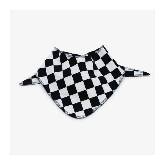 Hunde-Bandana PUNKY in schwarz | weiß