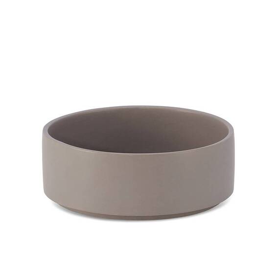 Keramik Hundenapf VUKU taupe von Labbvenn®