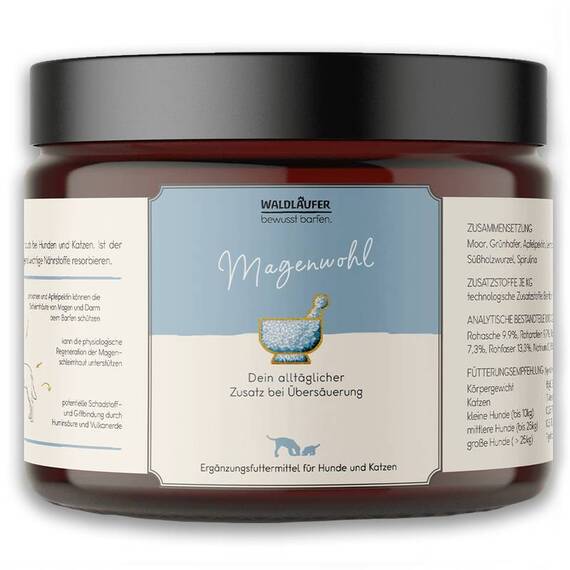 BARF-Zusatz MAGENWOHL für Hunde von Waldkraft