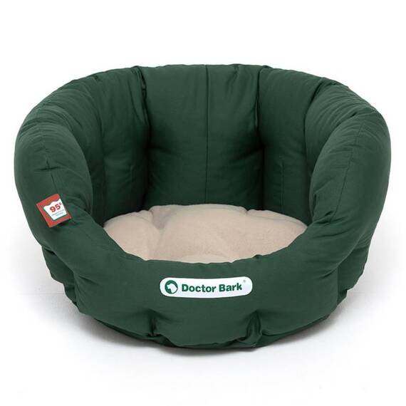 Hundenest DUNKELGRÜN, waschbar bei 95°C