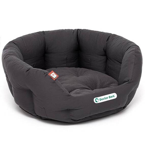 Hundenest DUNKELGRAU, waschbar bei 95°C