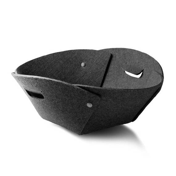 Hundekörbchen | Liegeplatz | Reisebett aus Filz • Baskit