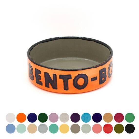 Personalisierbarer Hundenapf aus Keramik, handbemalt